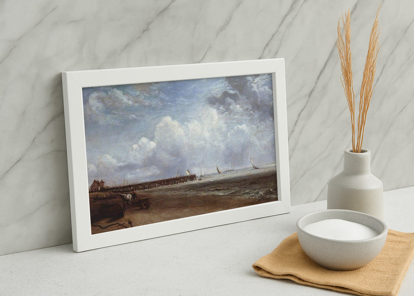 Cuadro El embarcadero de Yarmouth (John Constable)