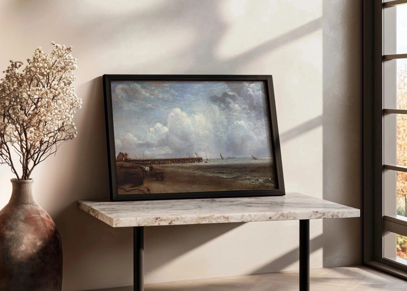 Cuadro El embarcadero de Yarmouth (John Constable)