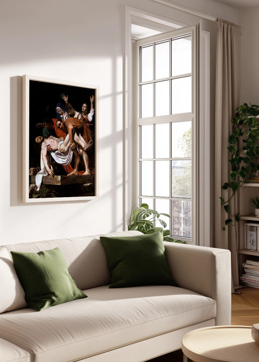 Cuadro El entierro de Cristo (Caravaggio)