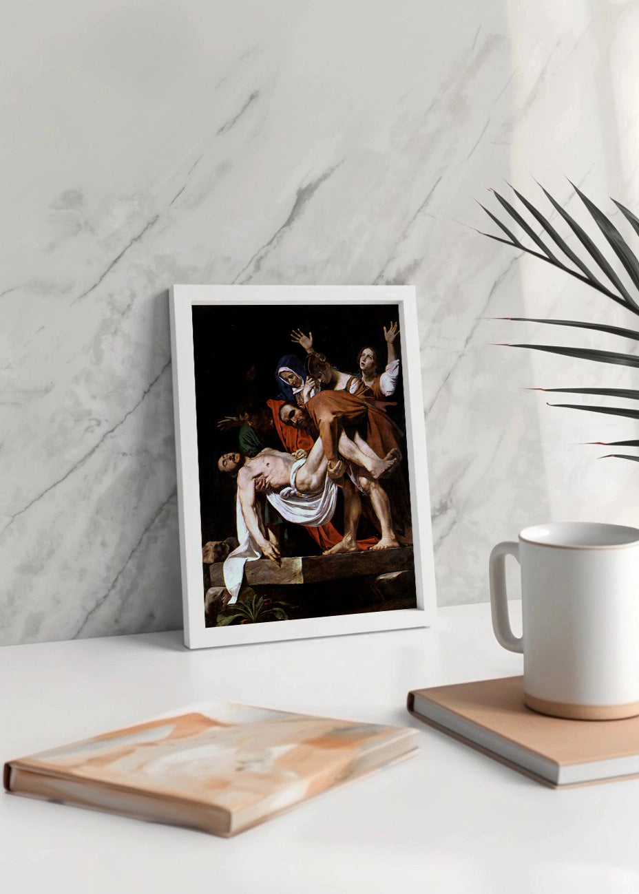 Cuadro El entierro de Cristo (Caravaggio)