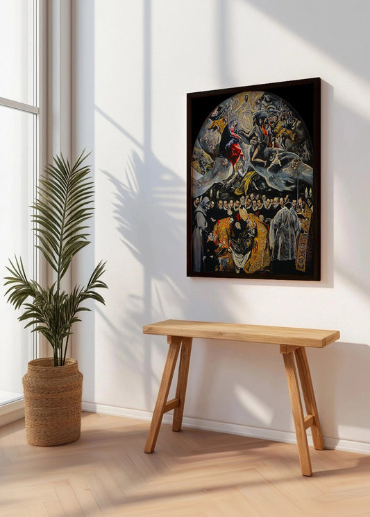 Cuadro El entierro del Conde de Orgaz (El Greco)