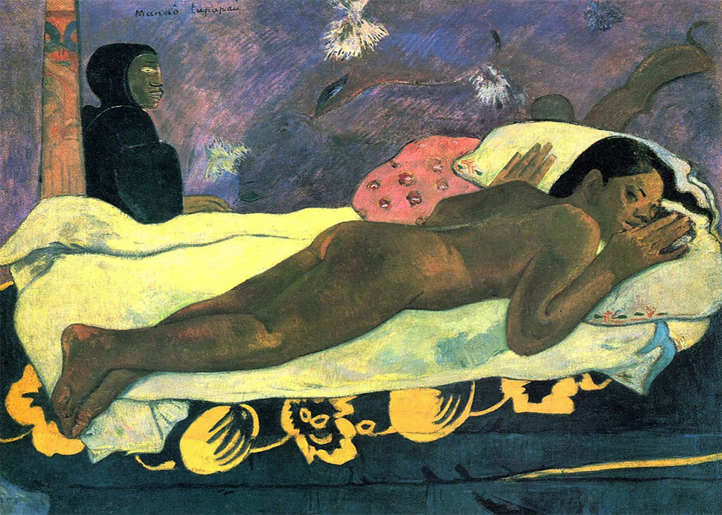 Cuadro El espíritu de los muertos vela (Gauguin)