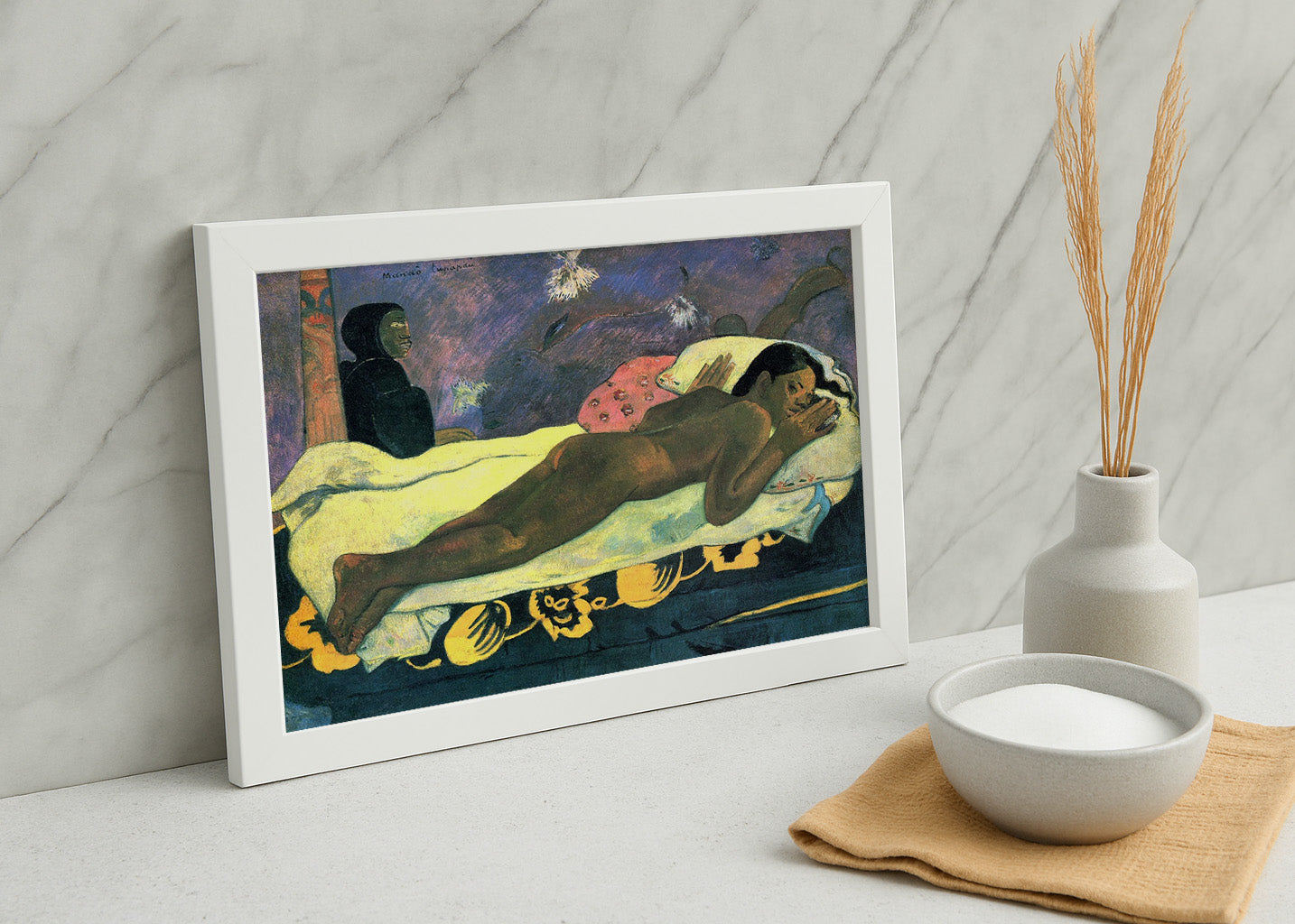 Cuadro El espíritu de los muertos vela (Gauguin)
