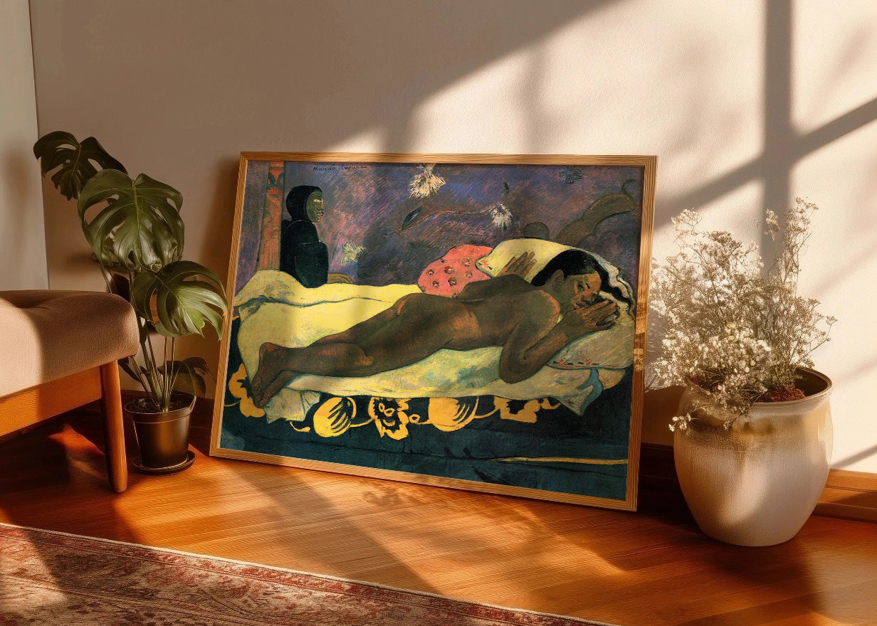 Cuadro El espíritu de los muertos vela (Gauguin)
