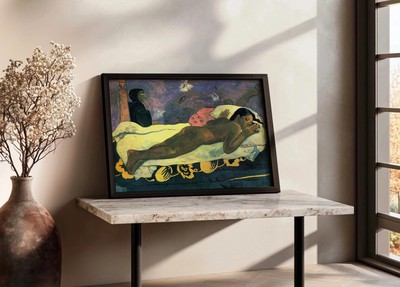 Cuadro El espíritu de los muertos vela (Gauguin)