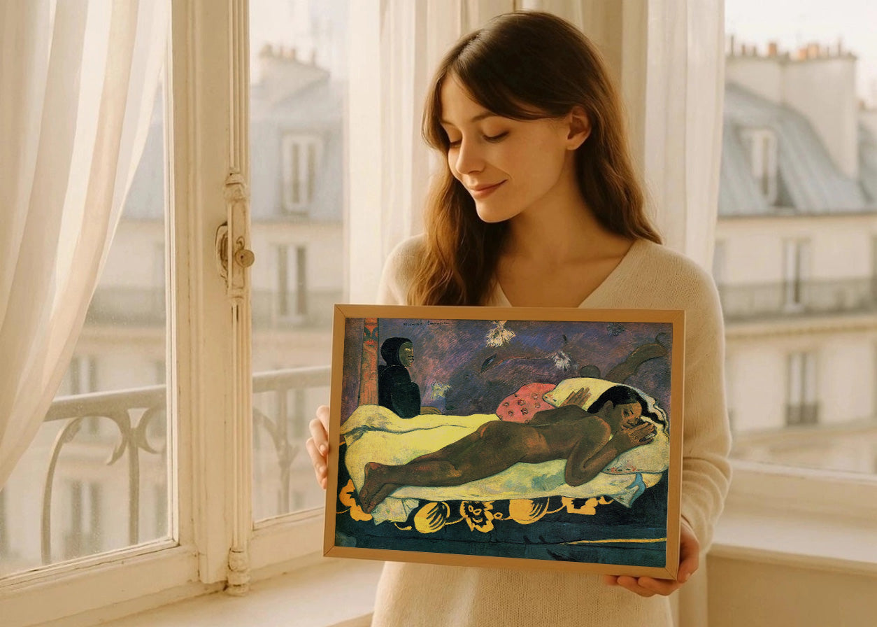 Cuadro El espíritu de los muertos vela (Gauguin)