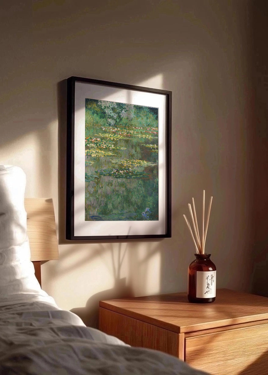 Cuadro El estanque de los nenúfares - vertical (Claude Monet)