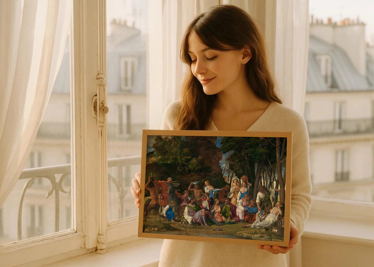 Cuadro El festín de los dioses (Bijlert)