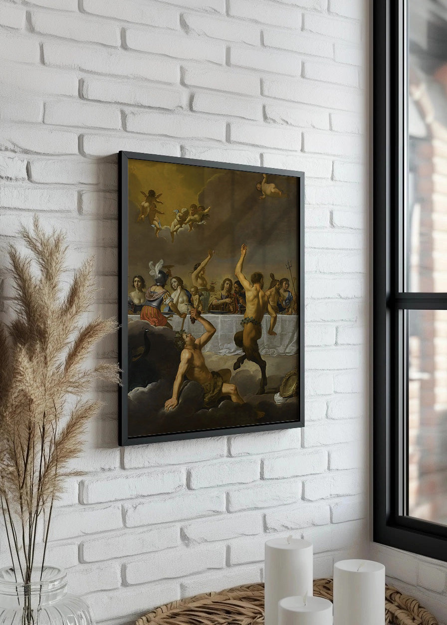 Cuadro El festín de los dioses (Bellini)