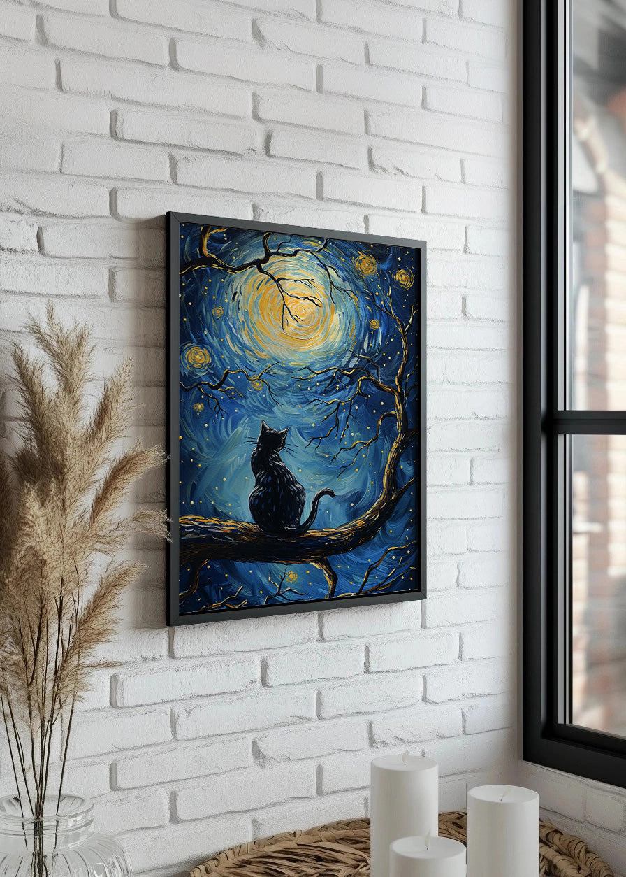 Cuadro El gato de Van Gogh