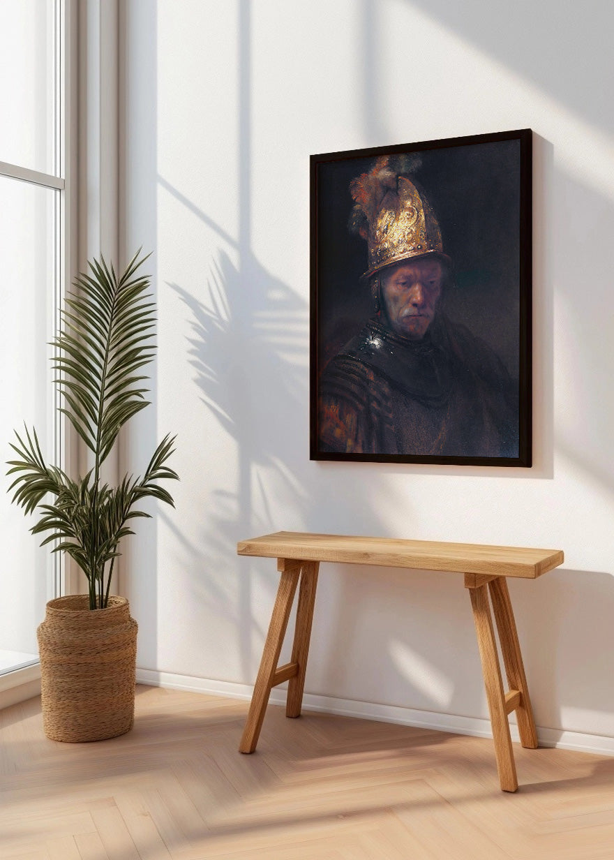 Cuadro El hombre del casco de oro (Rembrandt)