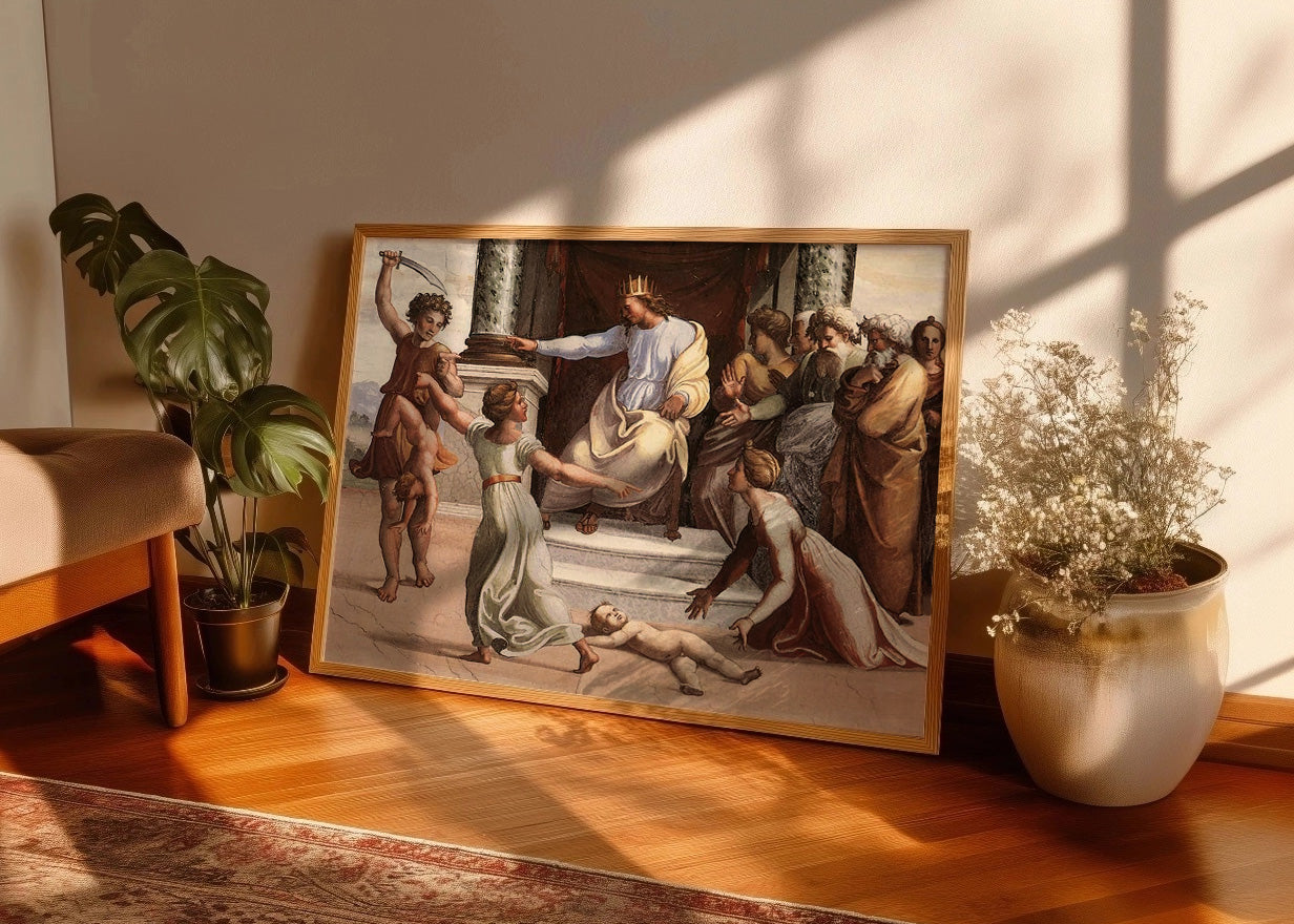 Cuadro El juicio de Salomón (Rafael)