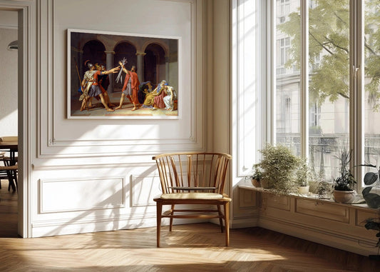 Cuadro El juramento de los Horacios (Jacques-Louis David)