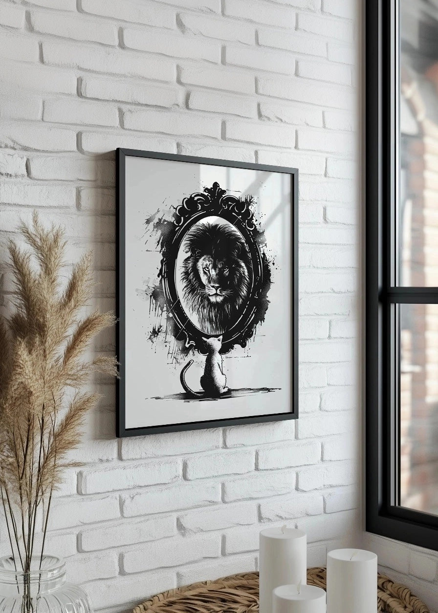 Cuadro El león que llevas dentro
