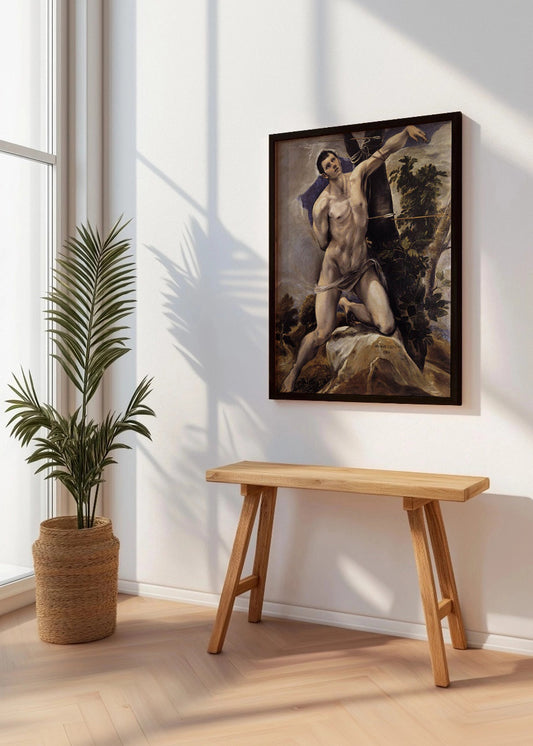 Cuadro El martirio de San Sebastián (El Greco)