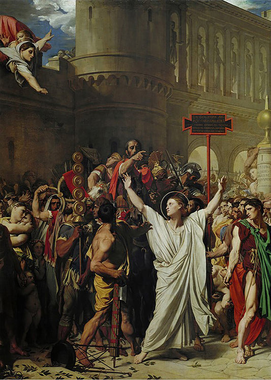 Cuadro El martirio de San Sinforiano (Ingres)