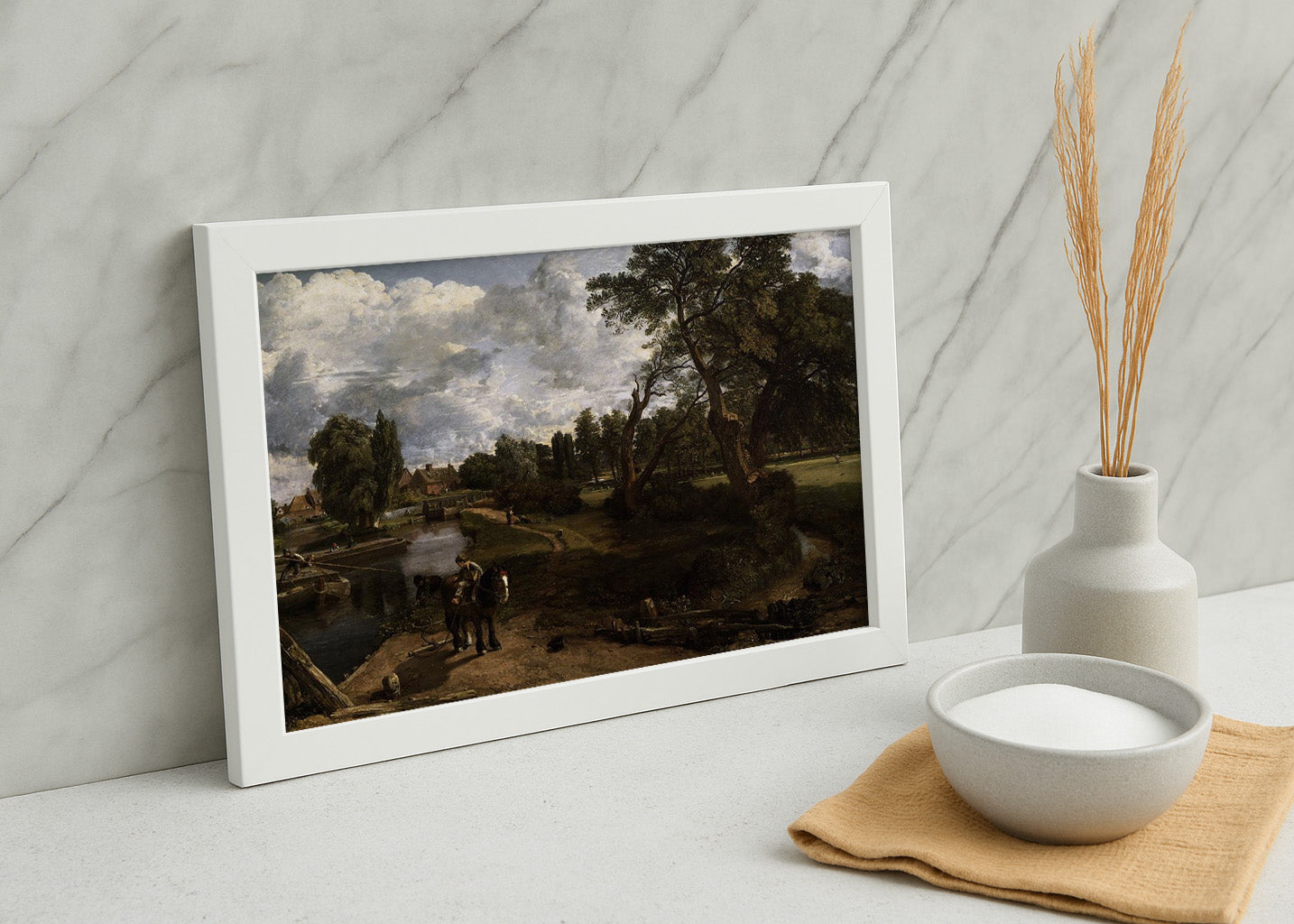 Cuadro El molino de Flatford (John Constable)