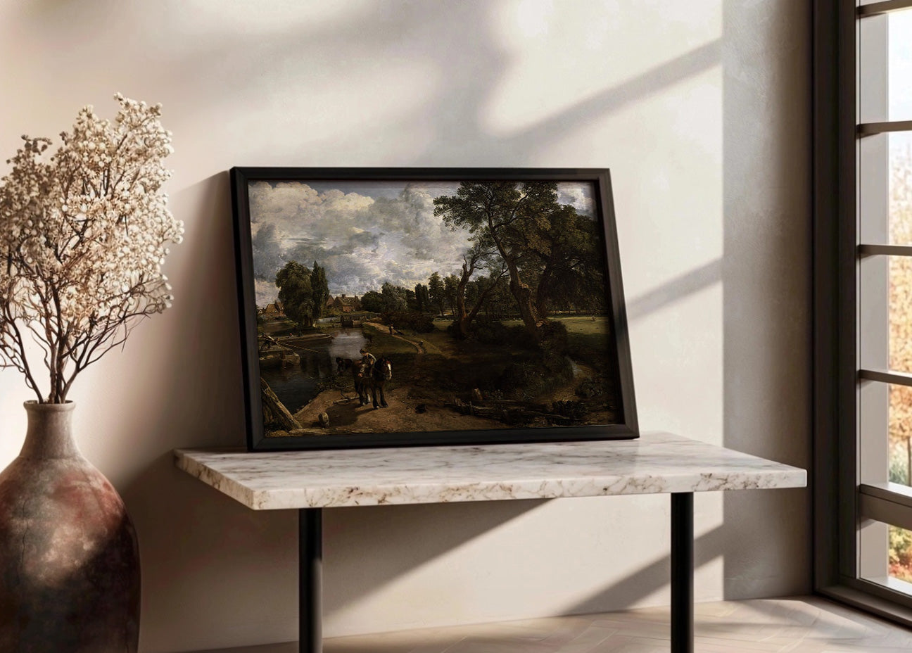 Cuadro El molino de Flatford (John Constable)