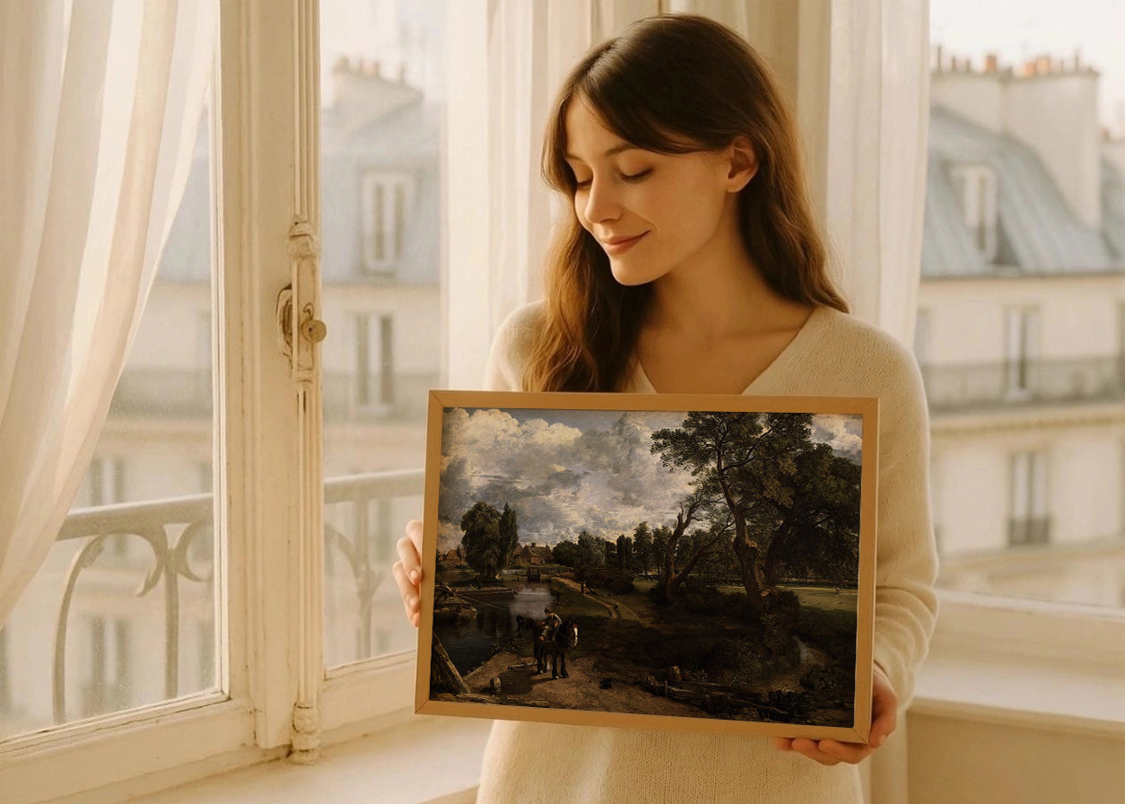 Cuadro El molino de Flatford (John Constable)