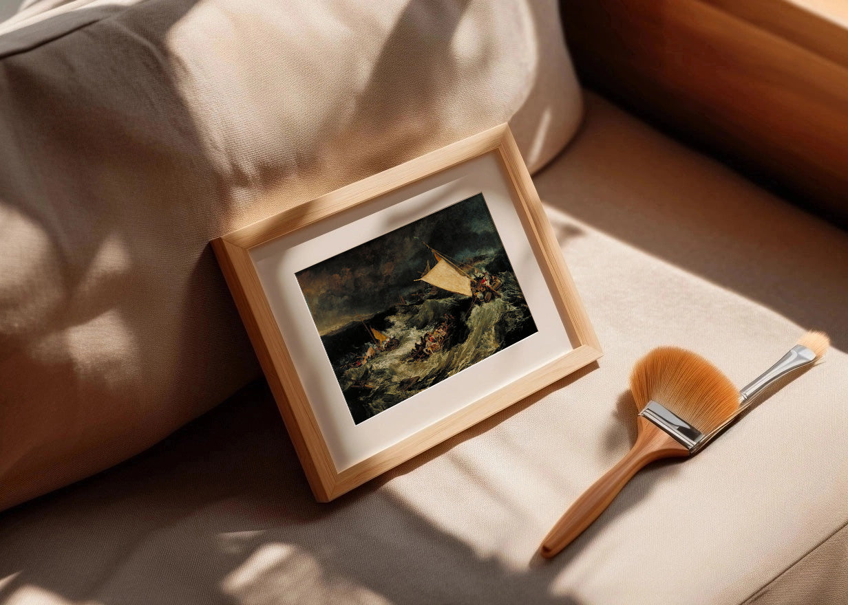 Cuadro El naufragio (Turner)