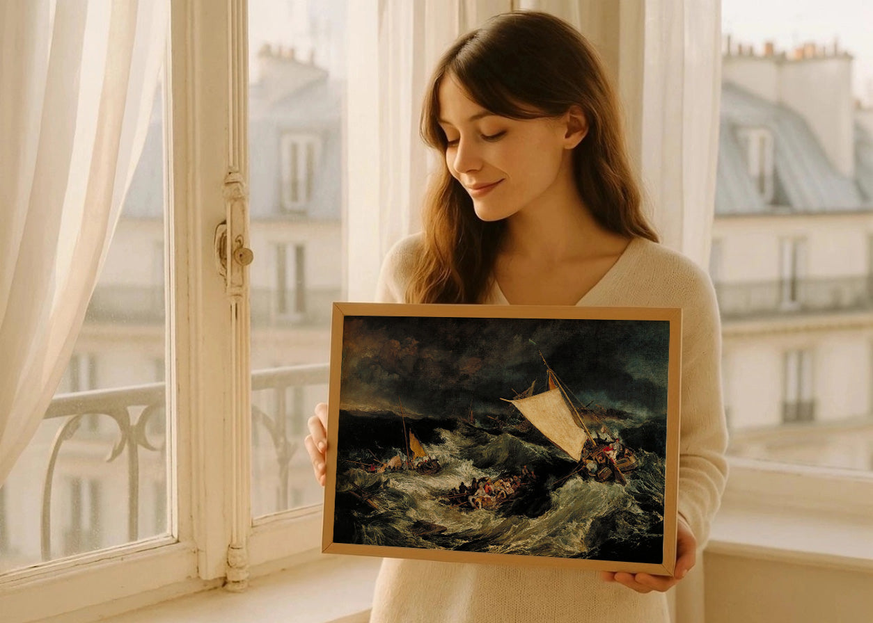 Cuadro El naufragio (Turner)