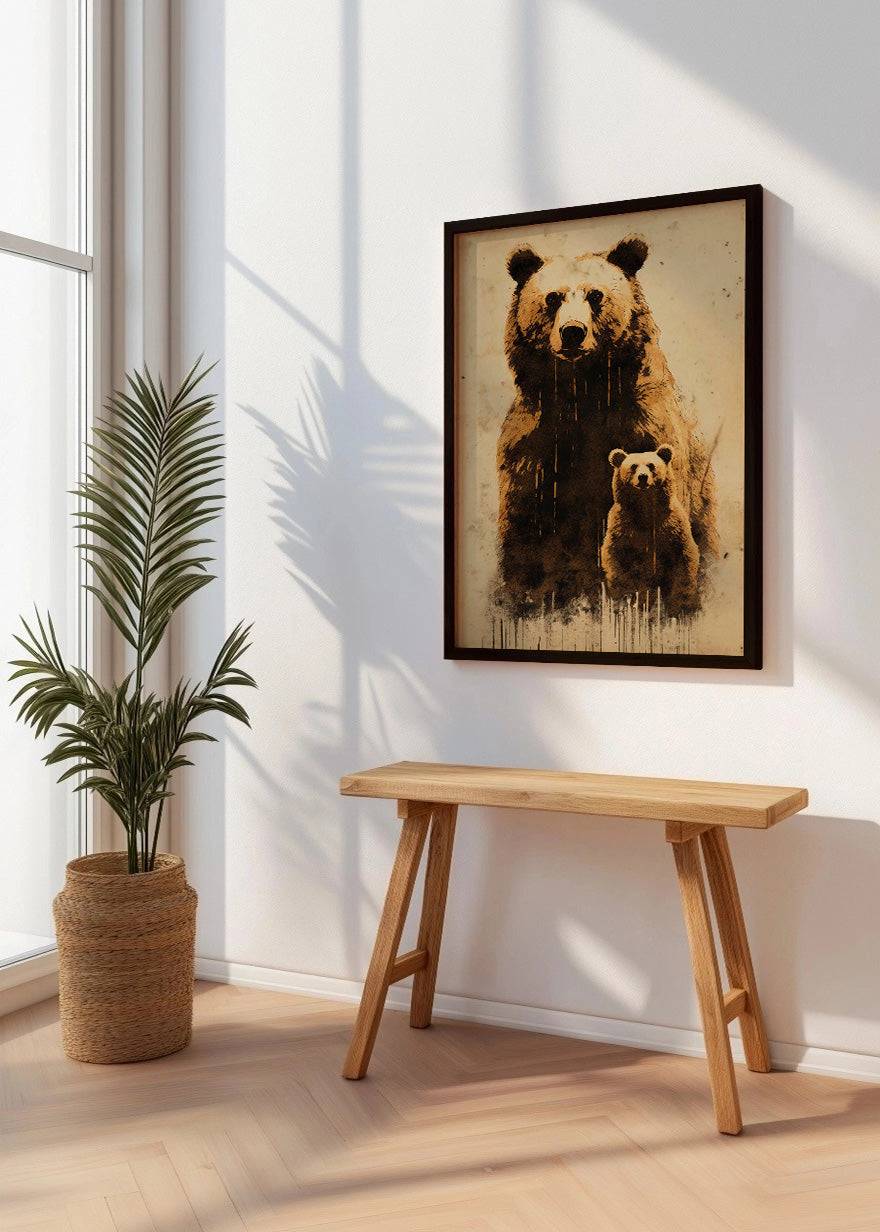 Cuadro El oso peninsular