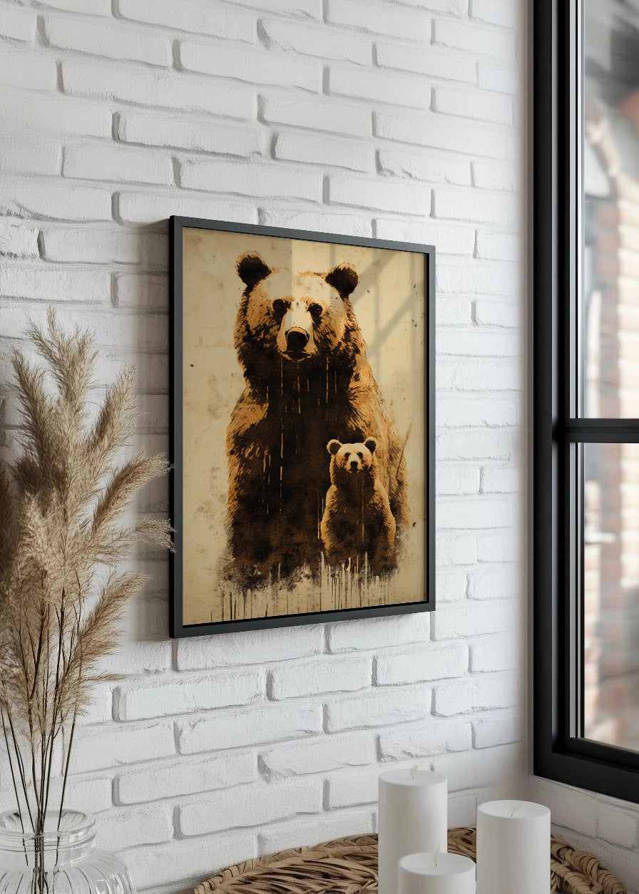 Cuadro El oso peninsular