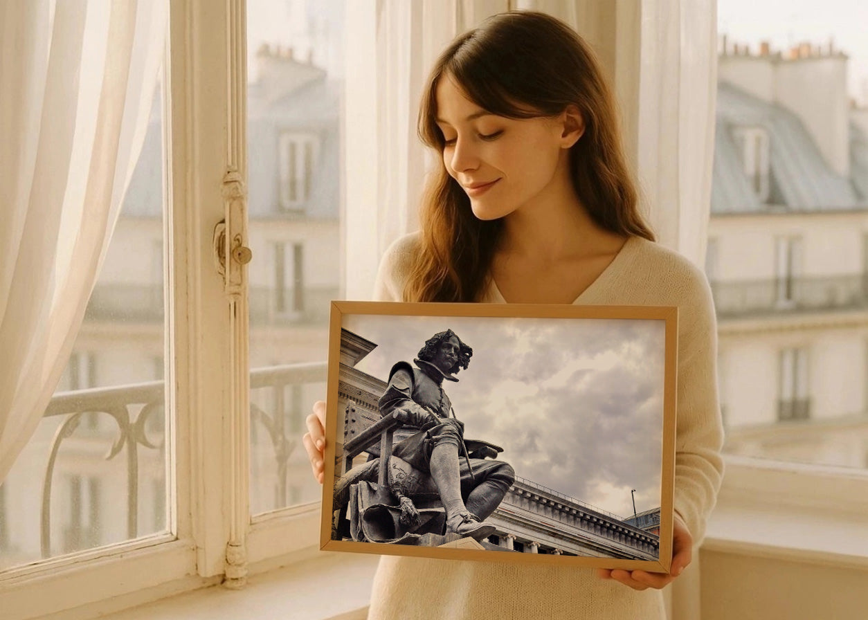 Cuadro Escultura de Diego Velazquez en El Prado