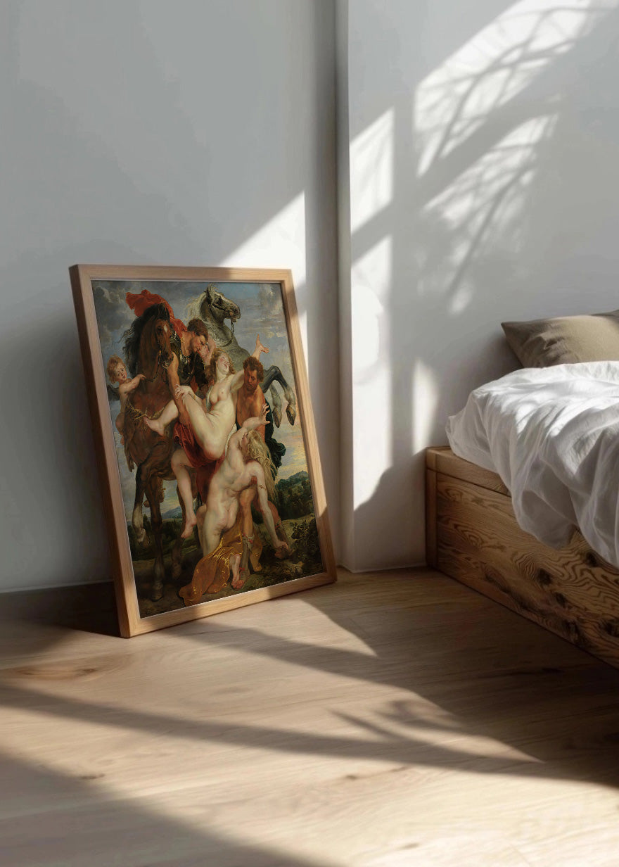 Cuadro El rapto de las hijas de Leucipo (Rubens)