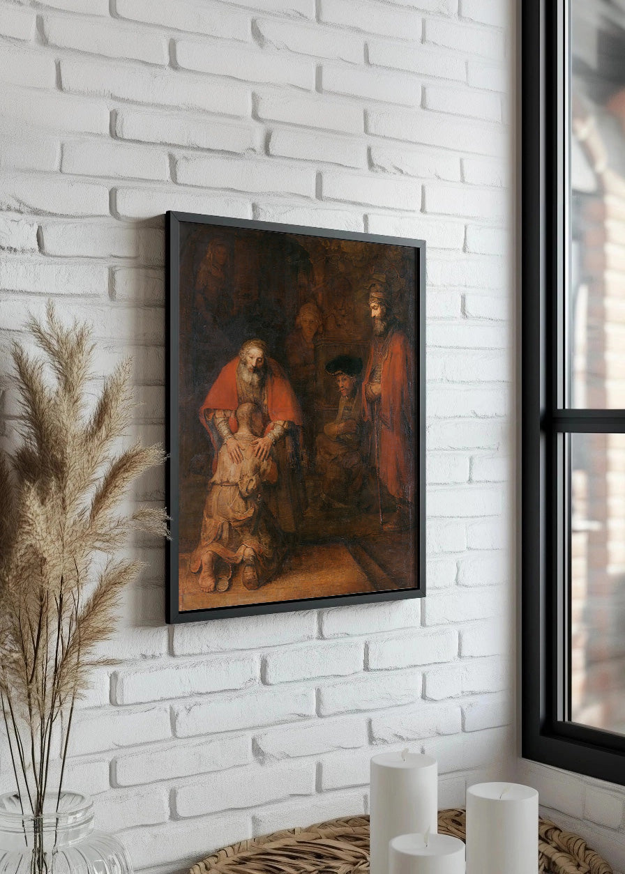 Cuadro El regreso del hijo pródigo (Rembrandt)