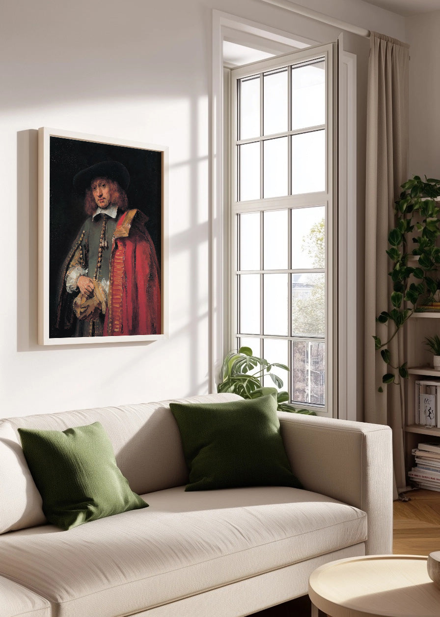 Cuadro El retrato de Jan Six (Rembrandt)