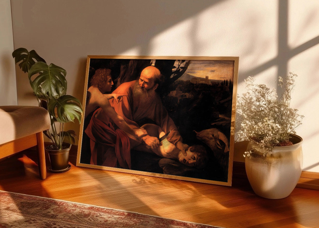 Cuadro El sacrificio de Isaac (Caravaggio)