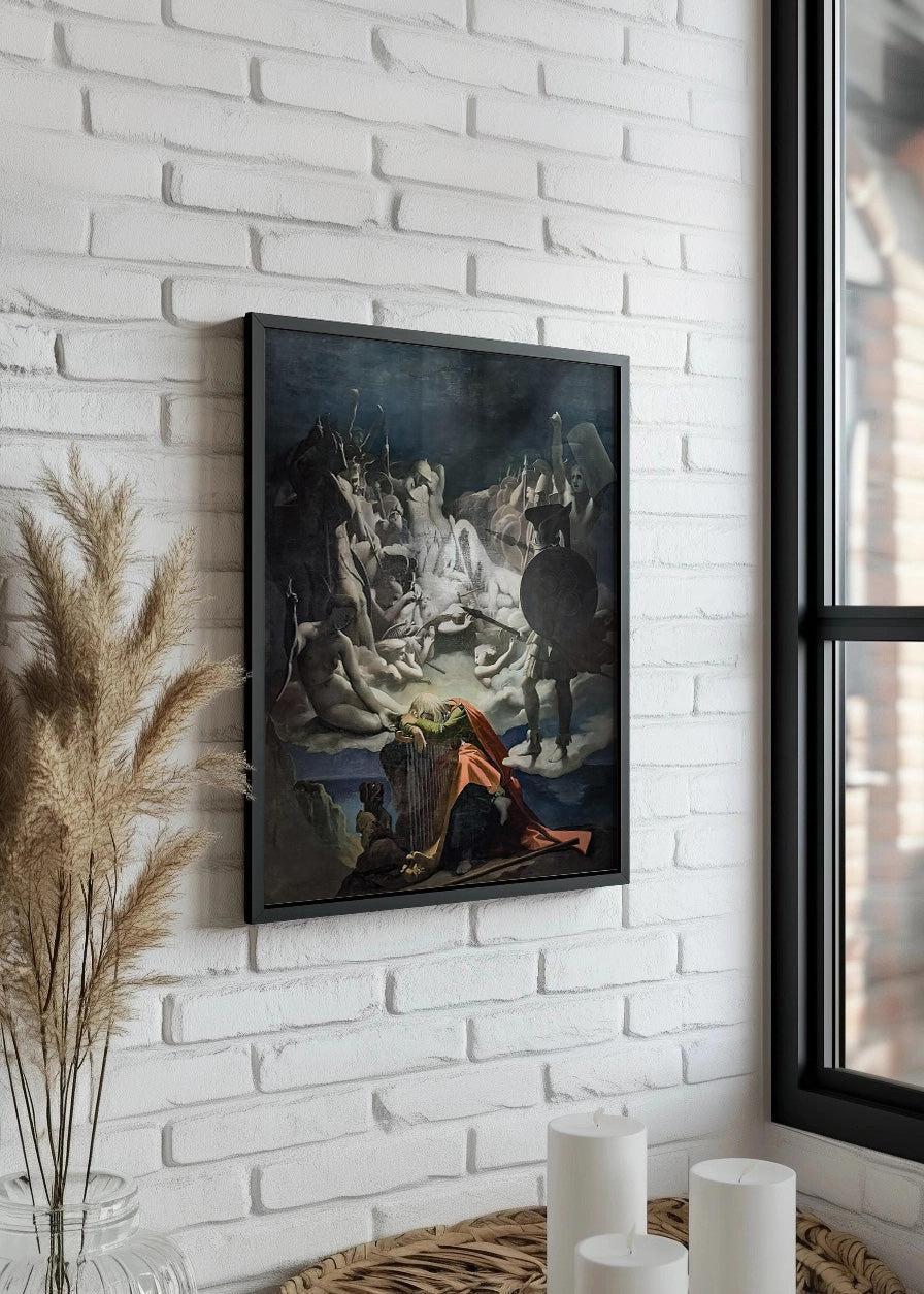 Cuadro El sueño de Ossian (Ingres)