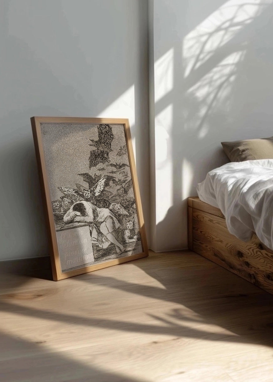 Cuadro El sueño de la razón produce monstruos (Francisco de Goya)