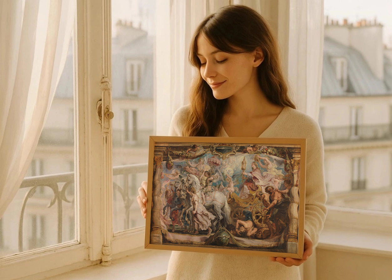 Cuadro El triunfo de la Iglesia (Rubens)