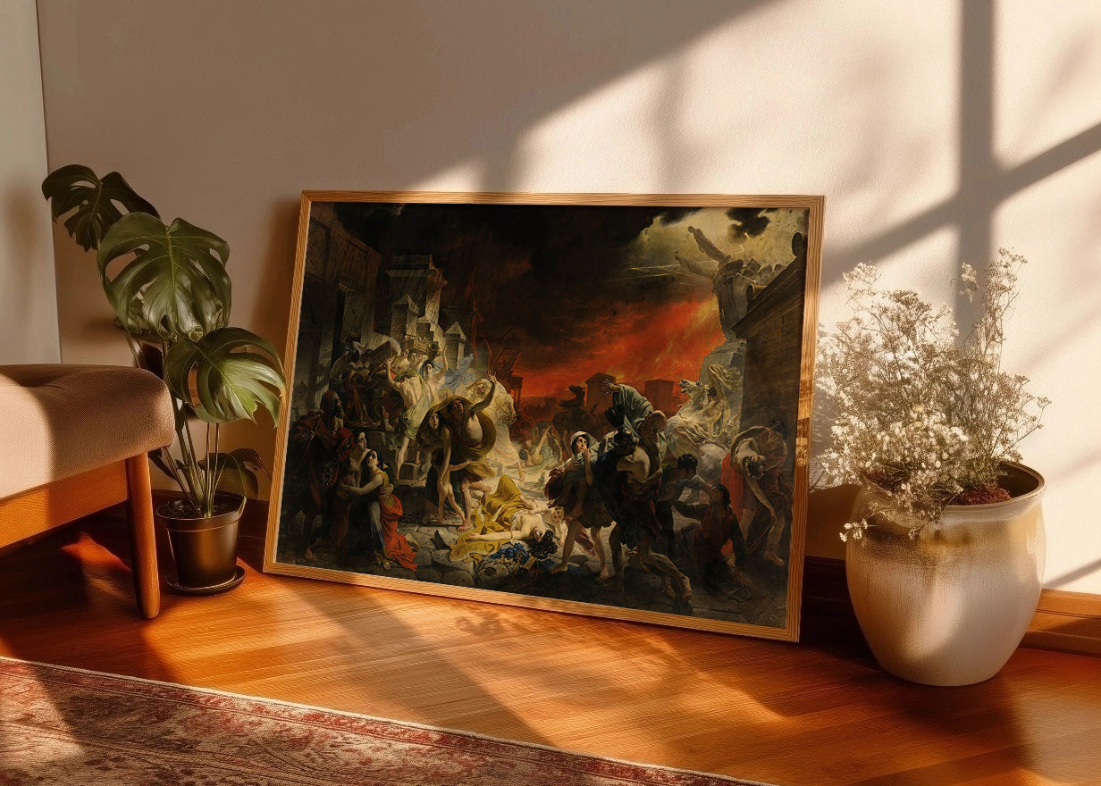 Cuadro El último día de Pompeya (Karl Brullov)
