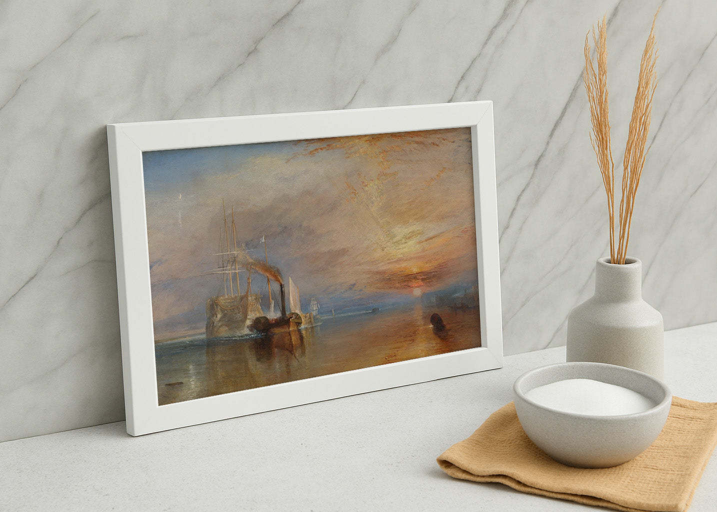 Cuadro El último viaje del - Temerario (Turner)