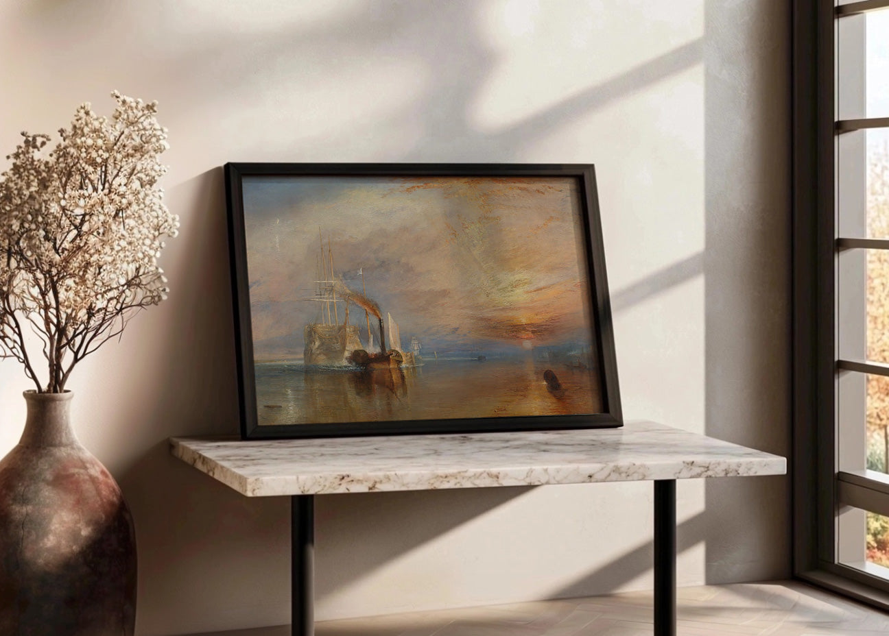 Cuadro El último viaje del - Temerario (Turner)