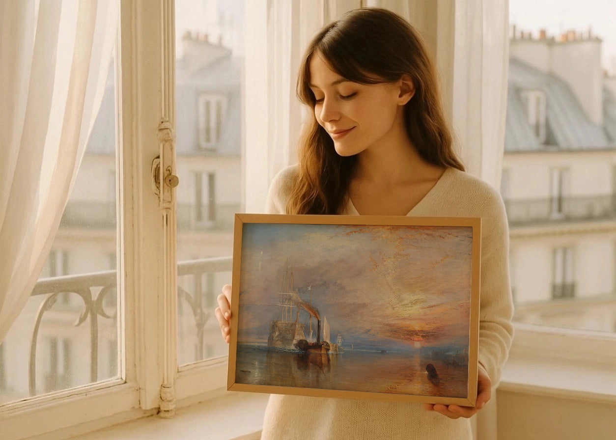 Cuadro El último viaje del - Temerario (Turner)