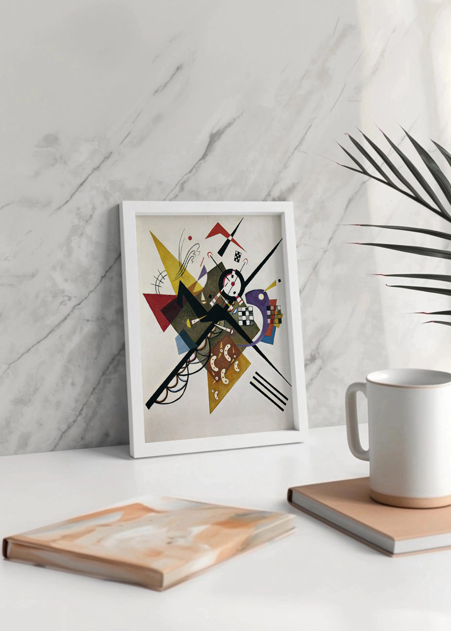 Cuadro En Blanco II (Kandinsky)