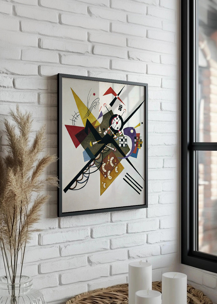 Cuadro En Blanco II (Kandinsky)