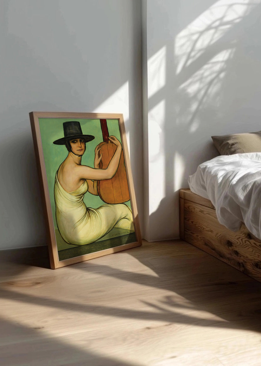 Cuadro En la ribera (Julio Romero de Torres)