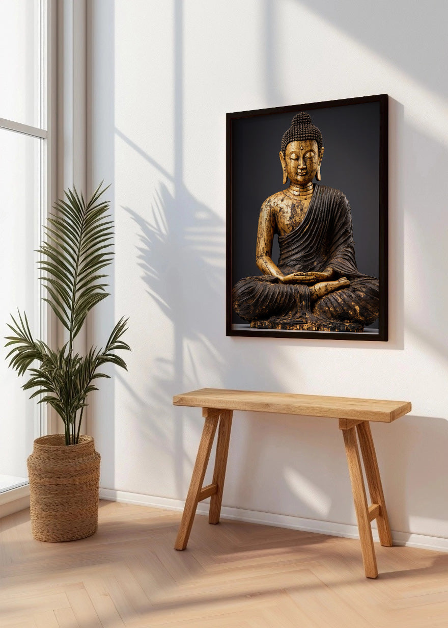 Cuadro Escultura de buda