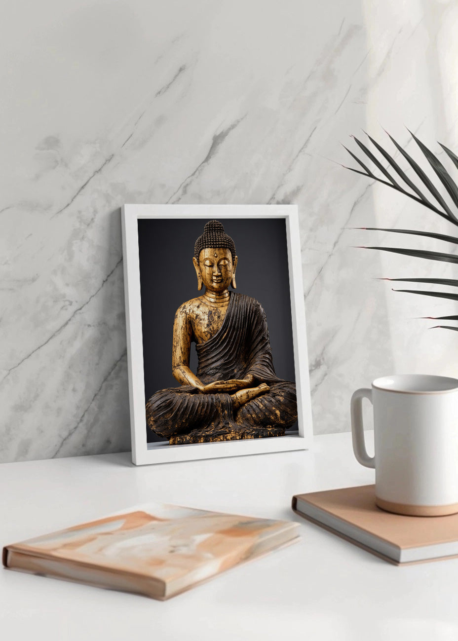 Cuadro Escultura de buda