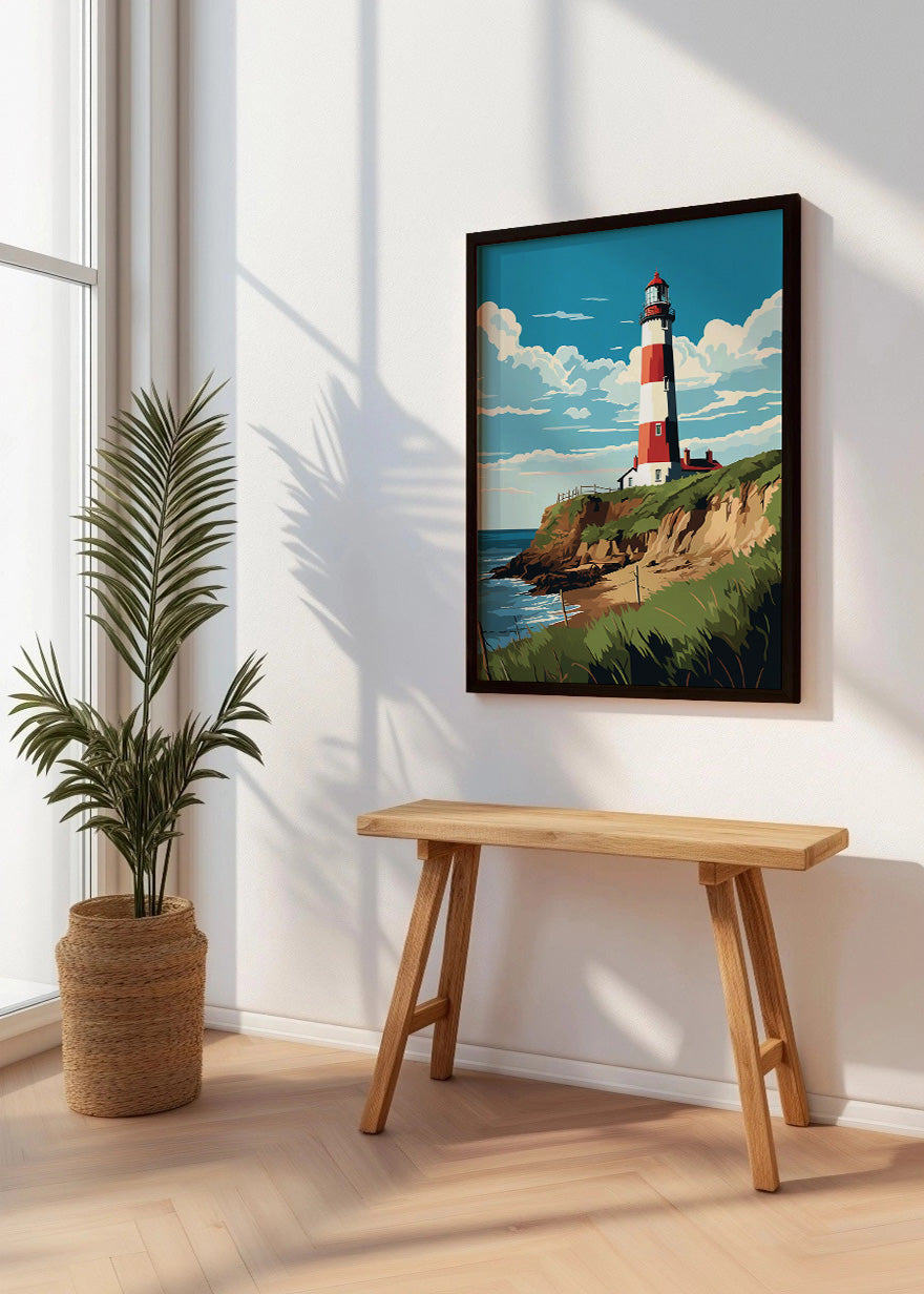 Cuadro Faro fantasía