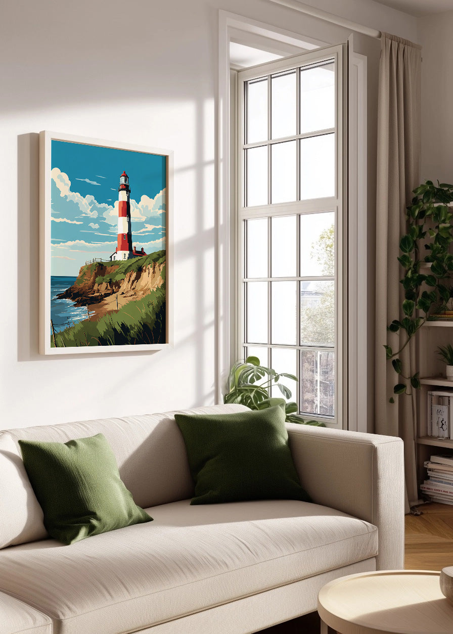 Cuadro Faro fantasía