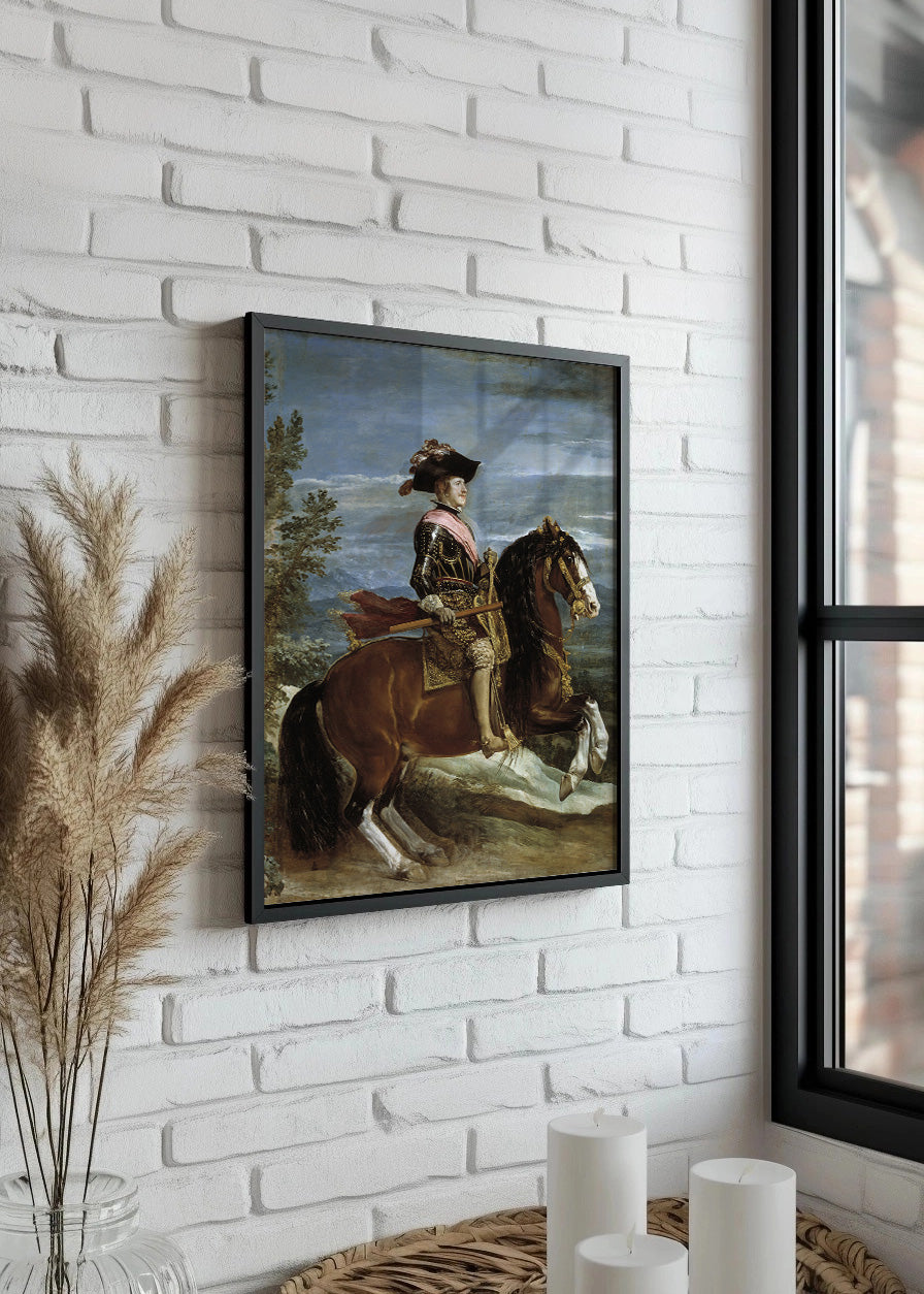 Cuadro Felipe IV a caballo (Diego Velázquez)