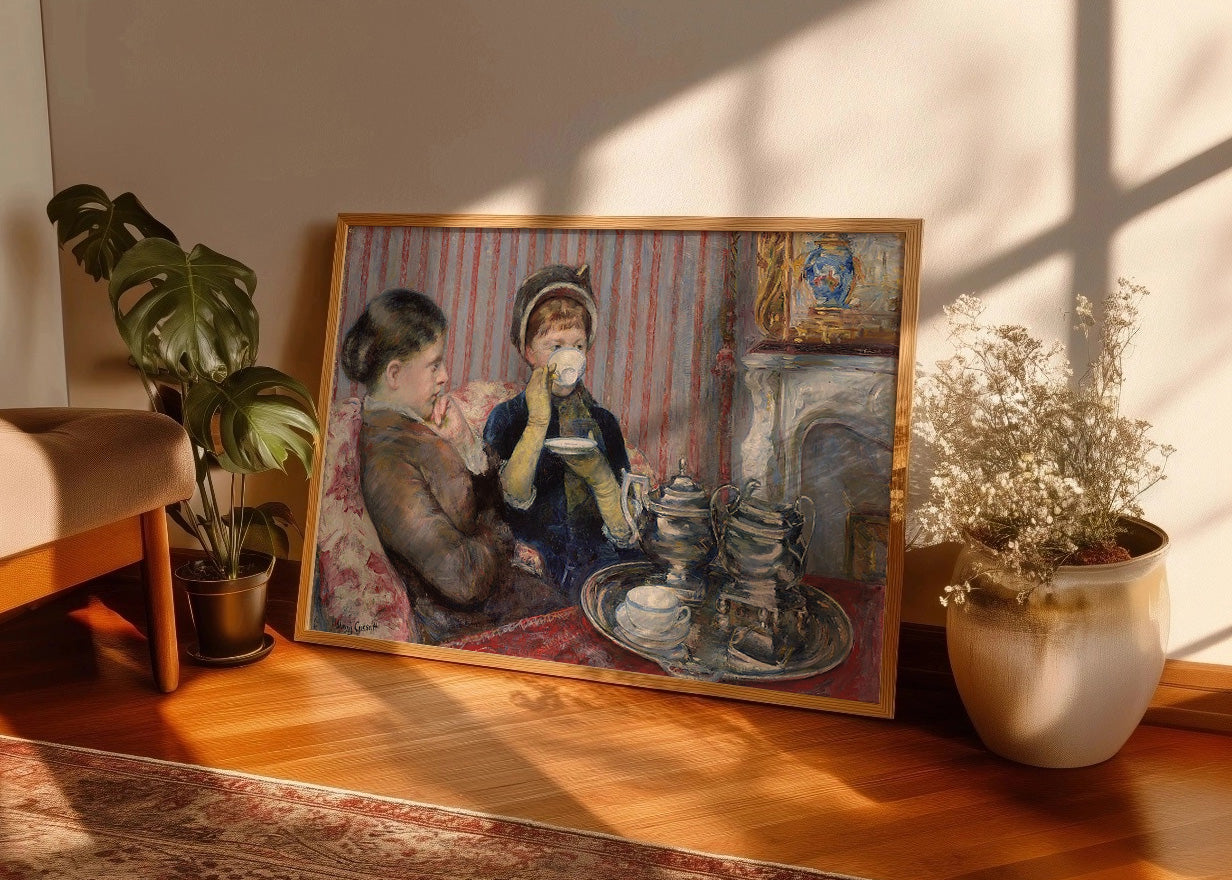 Cuadro Five o clock tea (Mary Cassatt)