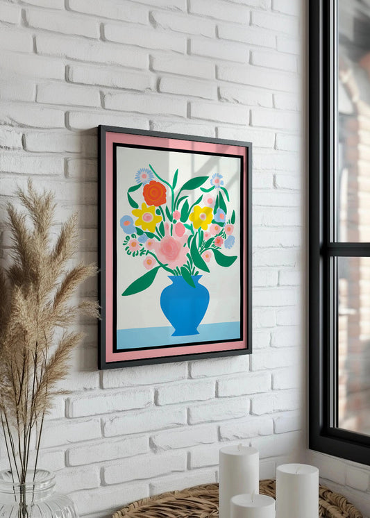Cuadro Floral poster