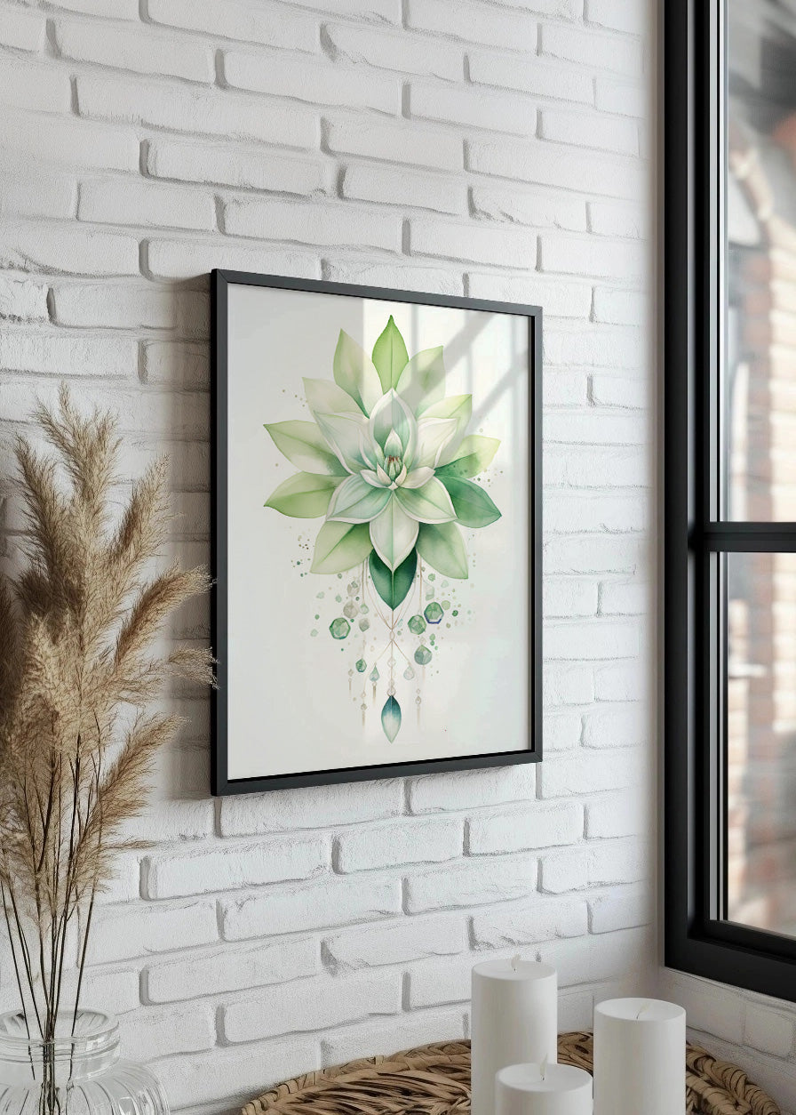 Cuadro Flor botánica